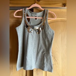 Ladies gray large tank top. New never worn.